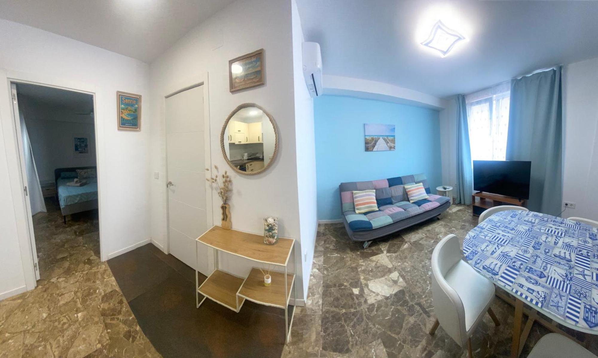 Appartamento Del Mar One Bed Flat Sagunto Esterno foto